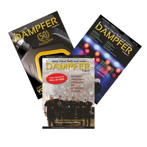 DAMPFERmagazin Abo 3 Ausgaben (Schnupperabo)